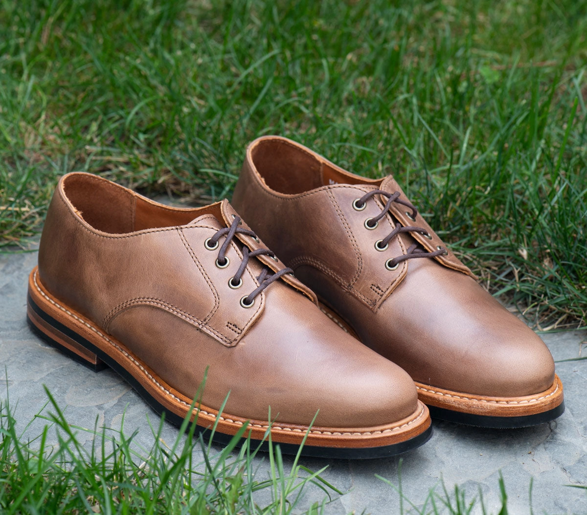 Camden Derby - Natural Best Lace Up Road Cycling Shoes