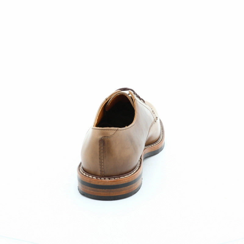Camden Derby - Natural Stylish Lace Up Shoes