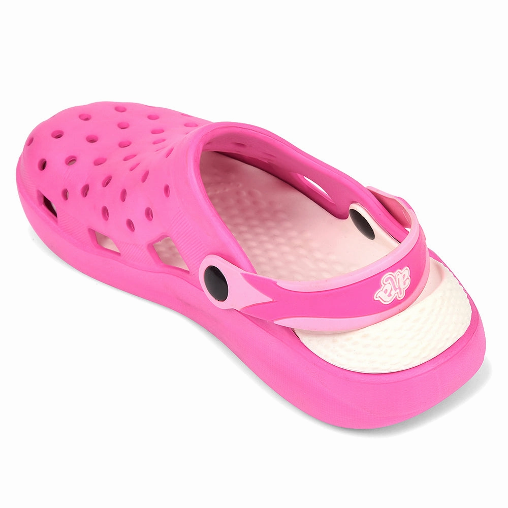 Wooden Mary Jane Clogs A-HA Pink Casual Sling Back Clogs For Women XT-801-1 By Liberty