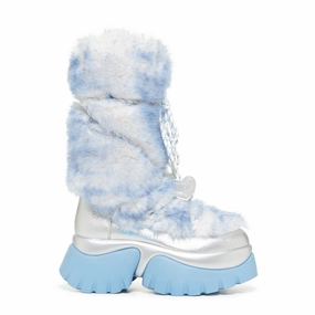 Knee-high Riding Boots SNOW MIKU Fluffy Monster Long Boots