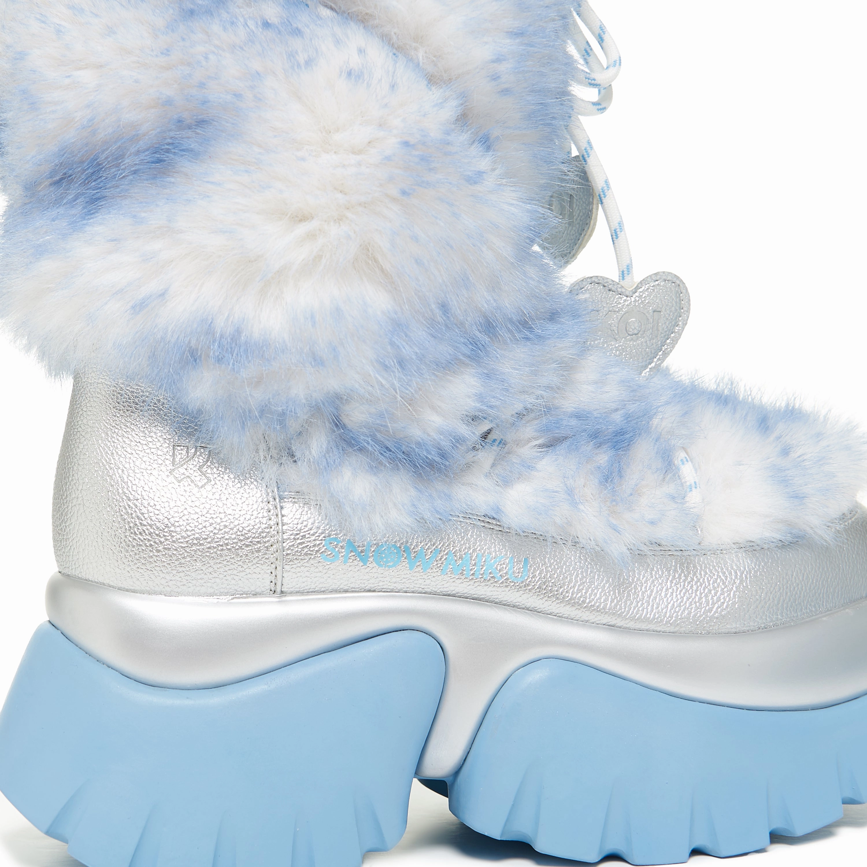 Charles David Intermix Knee High Boot SNOW MIKU Fluffy Monster Long Boots