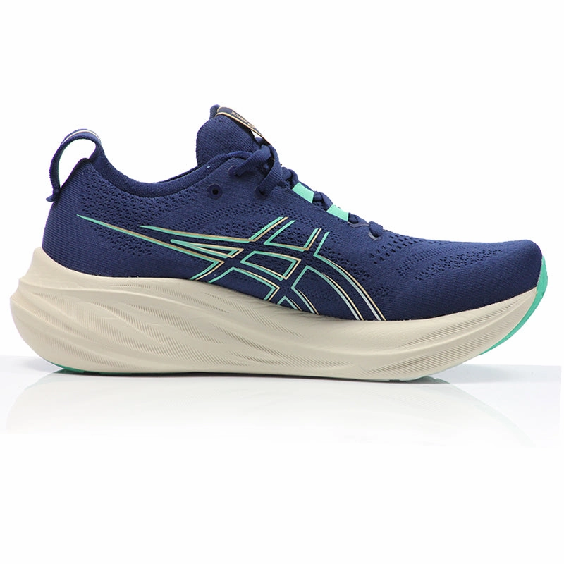 Asics Gel Nimbus 26 Men's Running Shoe - Evening Teal/Light Mustard Kids Air Zoom Arcadia 2 Road Running Shoes