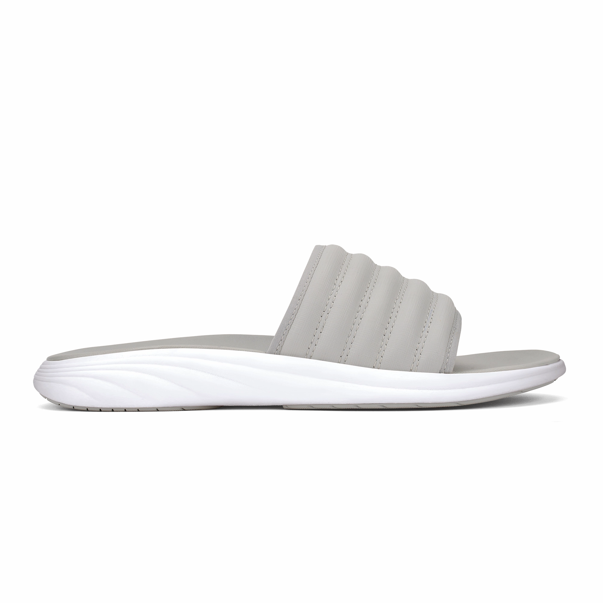 Komo Slide - Mist Grey Slippers Orthofeet