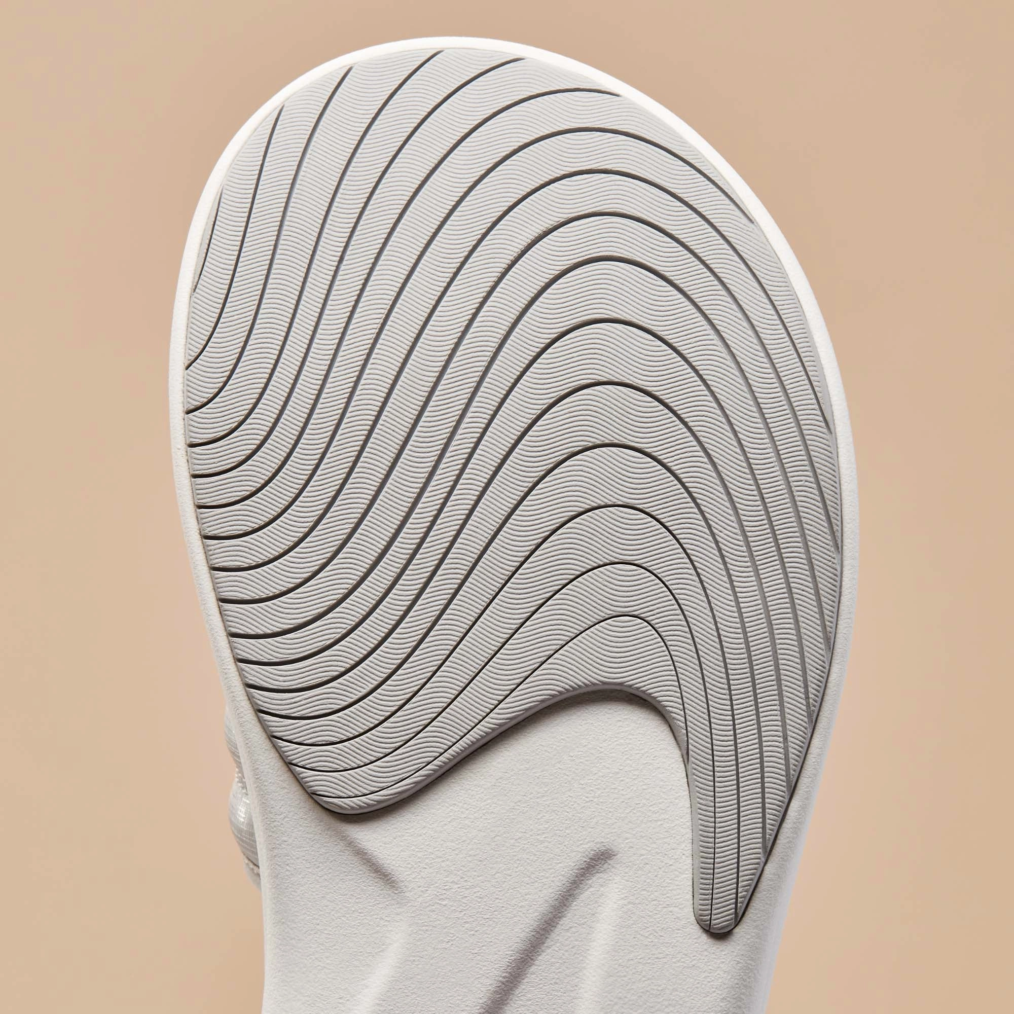 Baby Ballet Slippers Komo Slide - Mist Grey