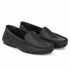 Square Toe Loafers Rexha Leather Loafers