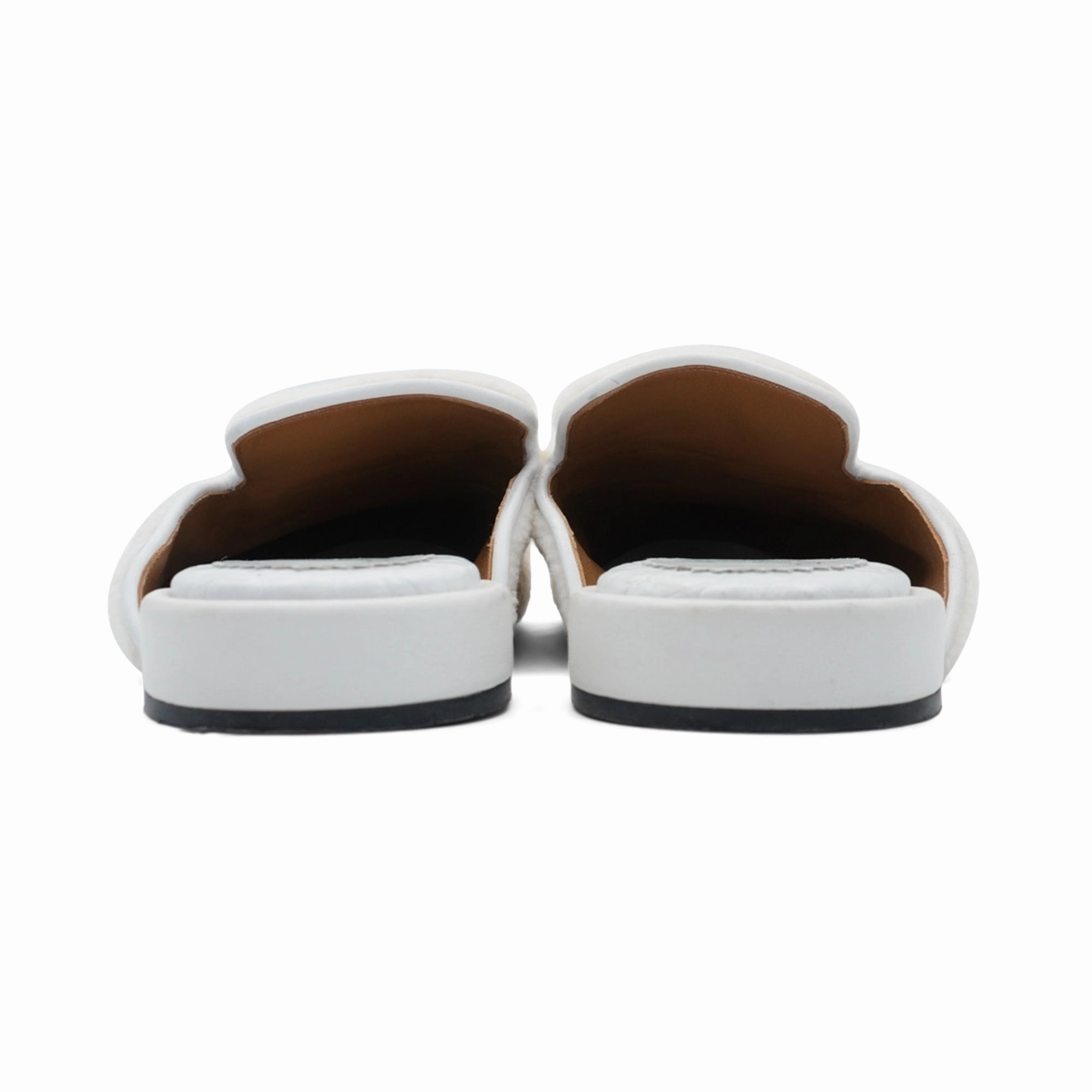 Christian Louboutin 'Coolito' Shearling Slides - Men's 40.5 3d Slippers