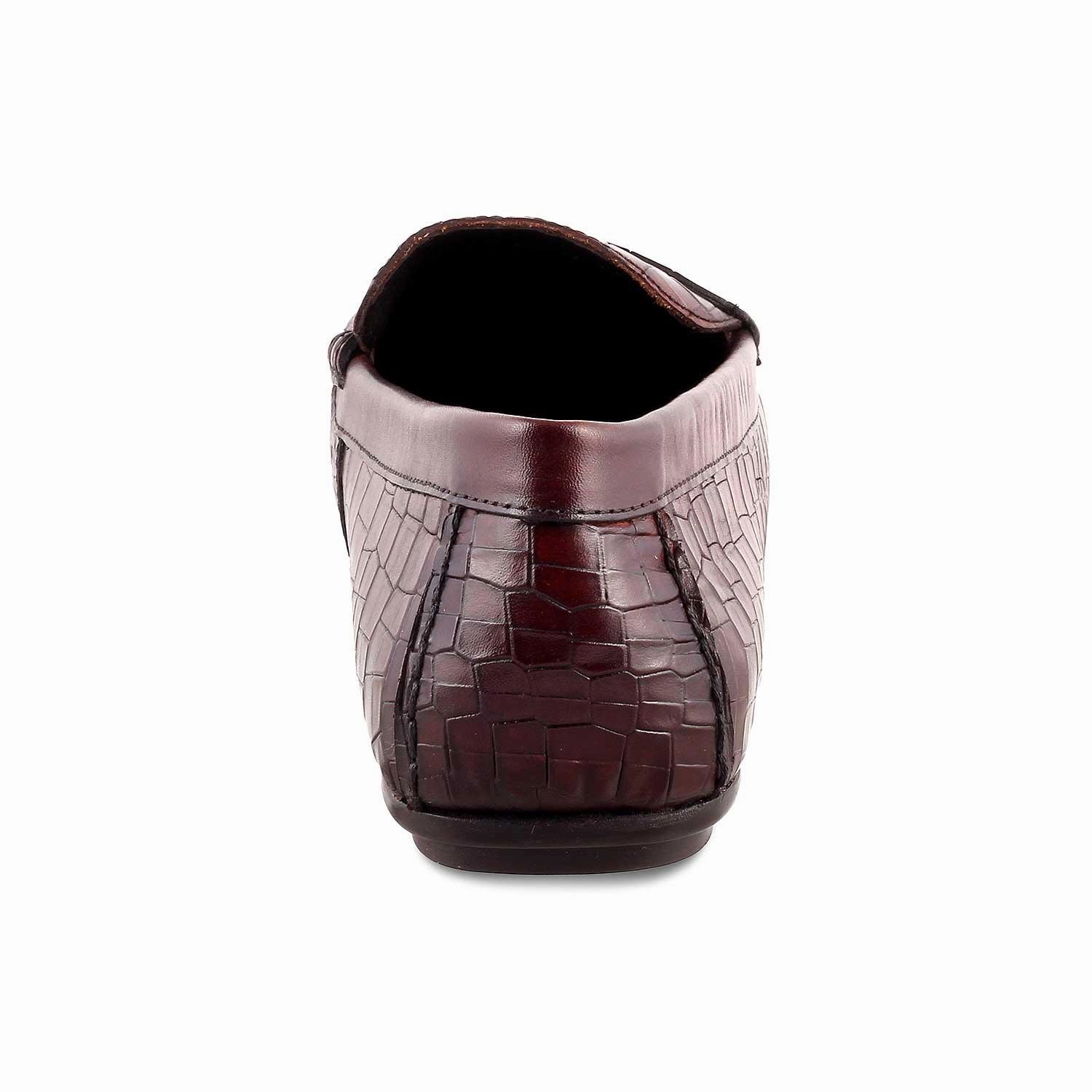 Cunky Loafers The Avyo Brown Men's Leather Loafers Tresmode