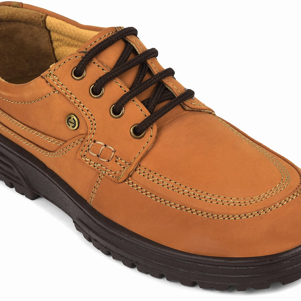Britton Road Lace-up Waterproof Shoe Healers Camel Formal Lacing Derby Shoes For Men 719053AN By Liberty
