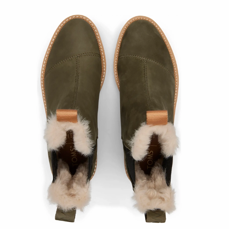 Rieker Chelsea Boots Toms Dakota Chelsea Boot in Tarmac Olive - Women's