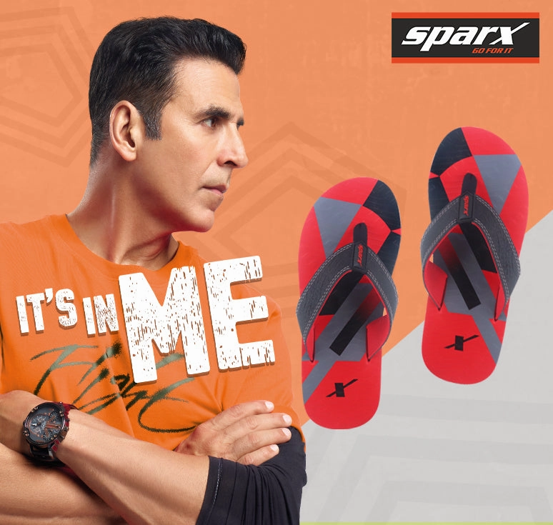 Smiley Flip Flops SPARX Flip flops for gents SFG 133