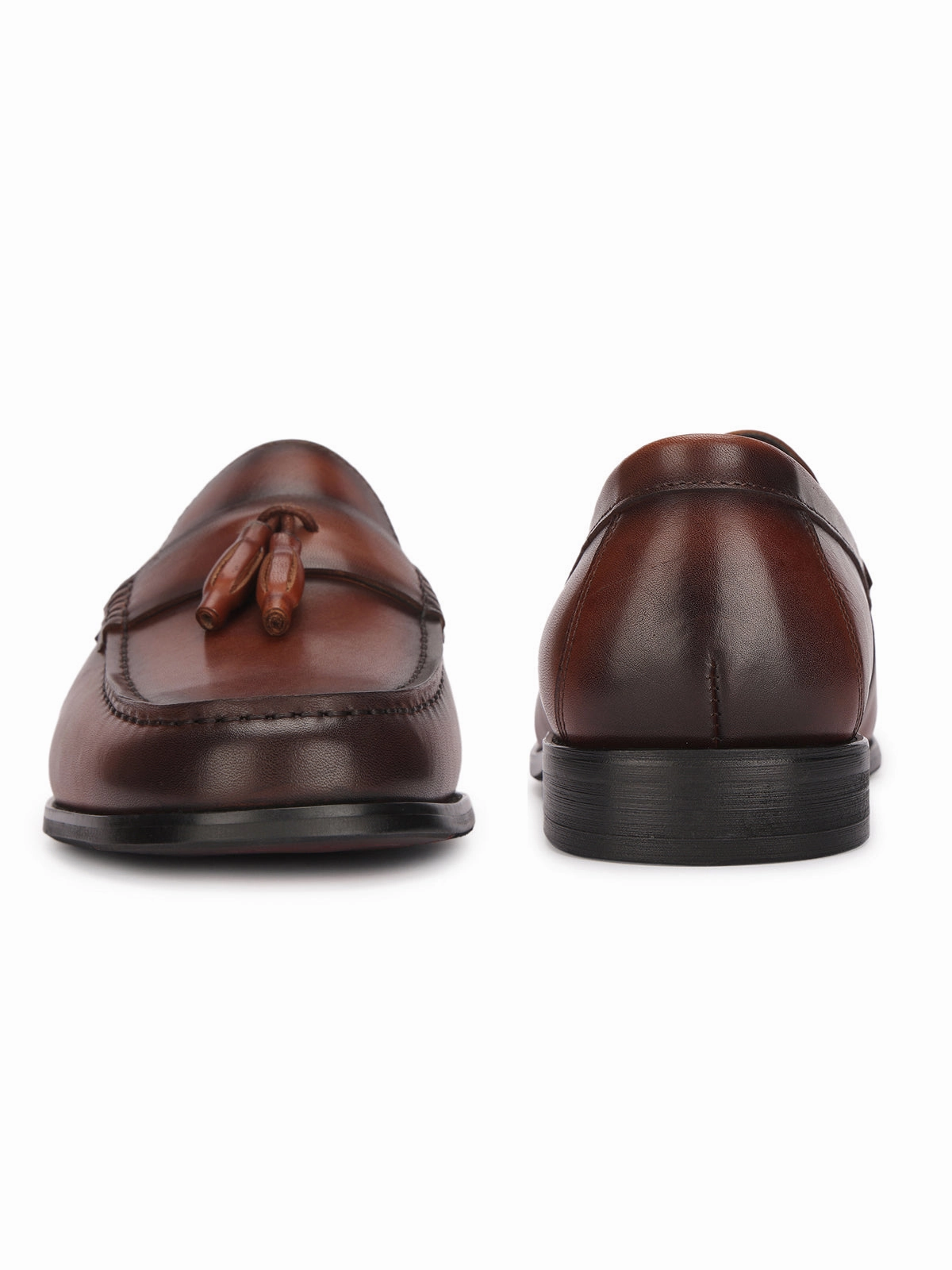 Spencer Premium Leather Tassel Loafers Loafers Bread Shoes