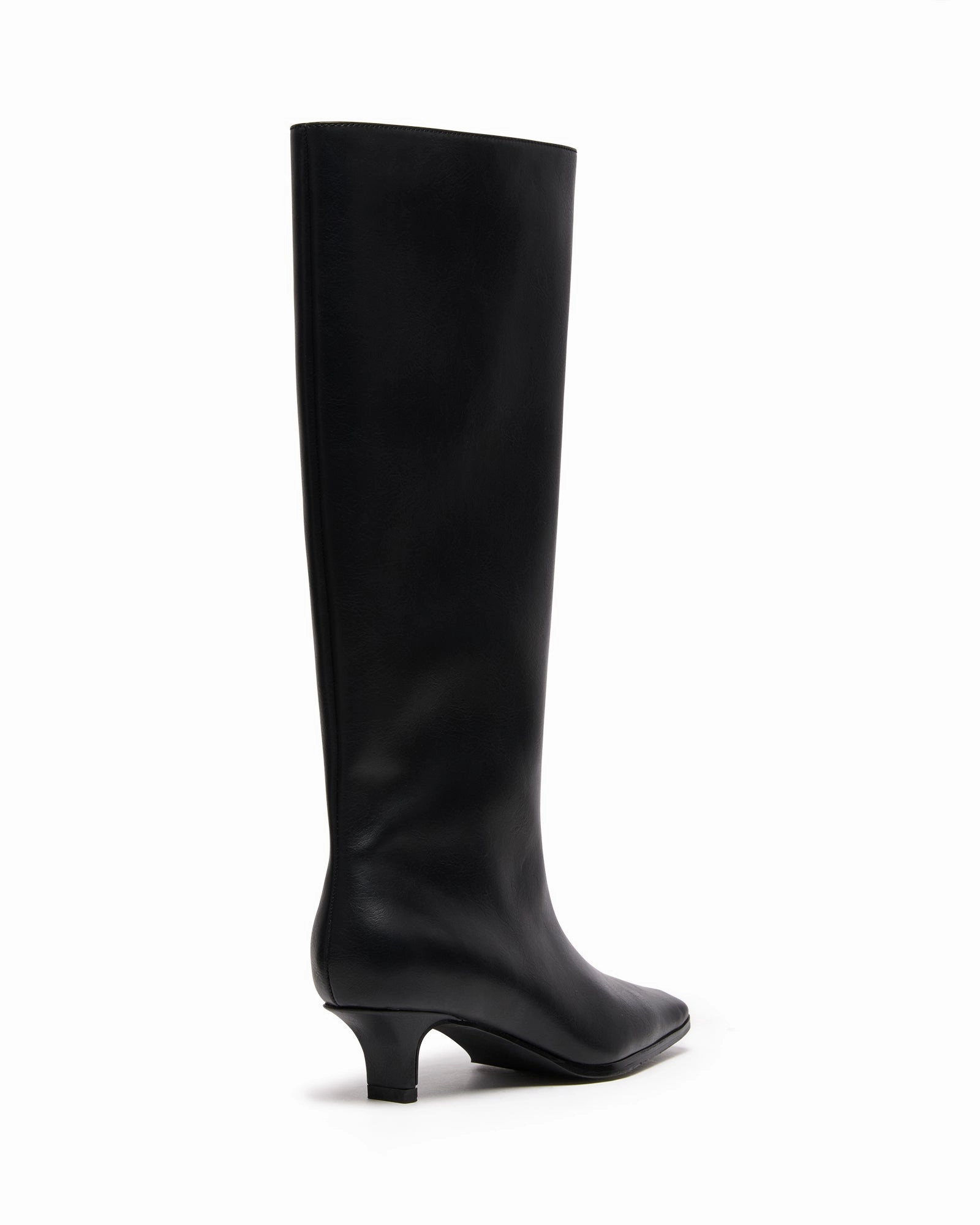 Thin High Heels Spicy Tall Boot Black