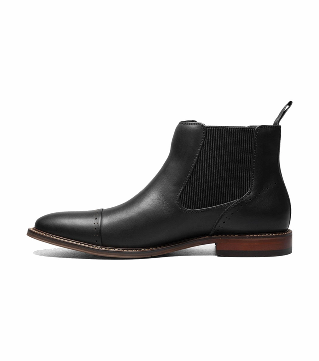 Warmest Chelsea Boots Stacy Adams Men's Maury Cap Toe Chelsea Boot - Black