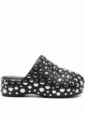 C&c Clogs Sweden Studded Bubble Clogs