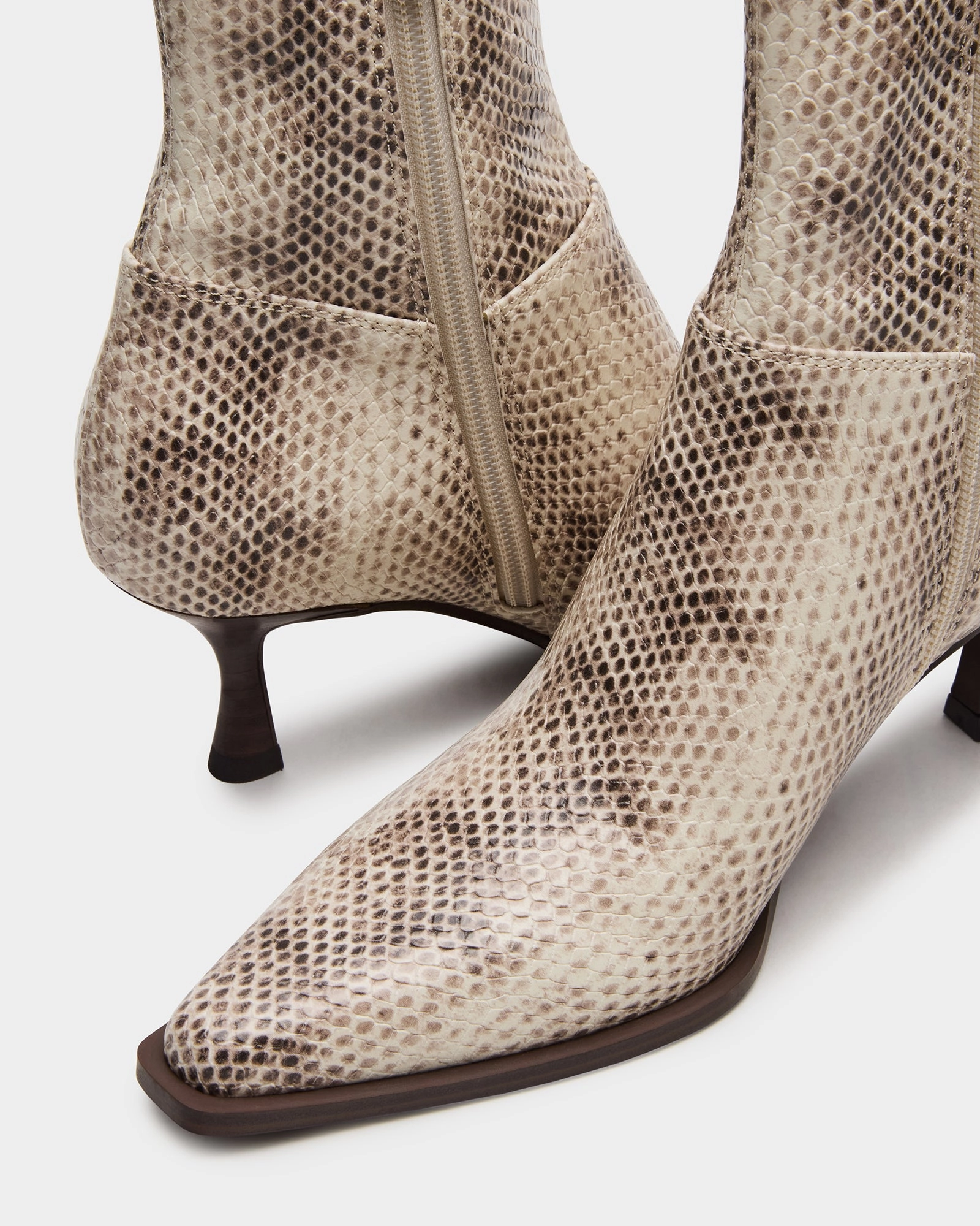 STASIA NATURAL SNAKE Extreme High Heels