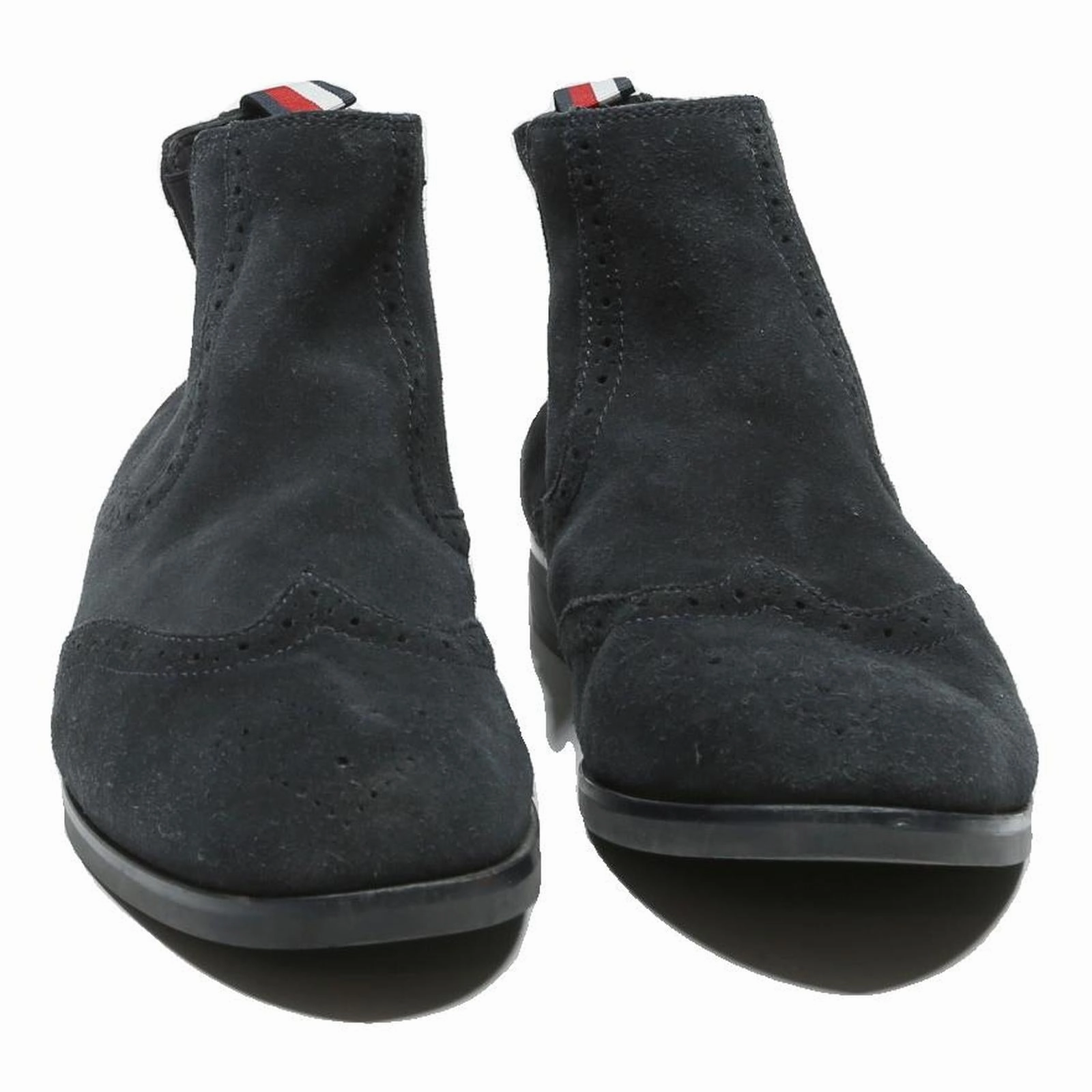 Wolverine Boots Work TOMMY HILFIGER Mens Chelsea Boots Black Leather UK 10 Smart Casual Elegant