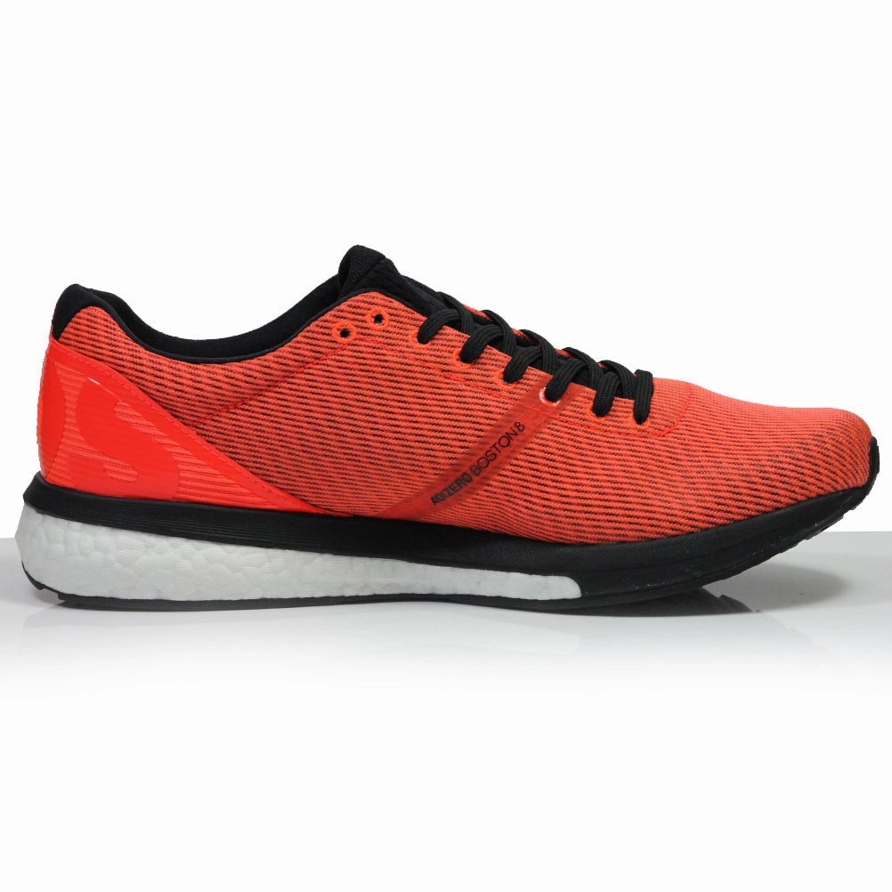 adidas Adizero Boston Boost 8 Men's Running Shoe - Solar Red/Core Black Running And Shoes