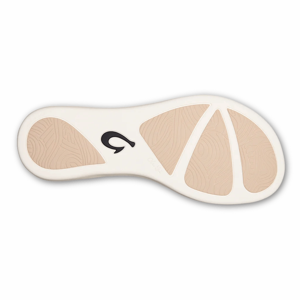 Flip Flops Preppy Olukai Women's Ho'opio Hau - Silver/Pineapple