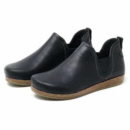 Jeans And Chelsea Boots STEGMANN LIEBEN CHELSEA BOOT - BLACK LEATHER - WOMEN'S