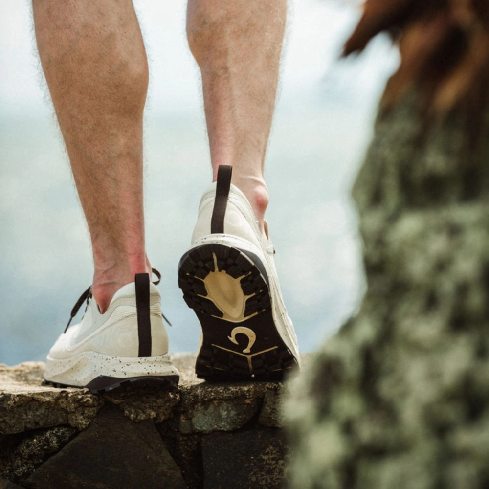 OluKai Makiki White Sand/Tapa Athletic Shoe (Men's) Janji Agility Peak 5 Trail-running Shoes