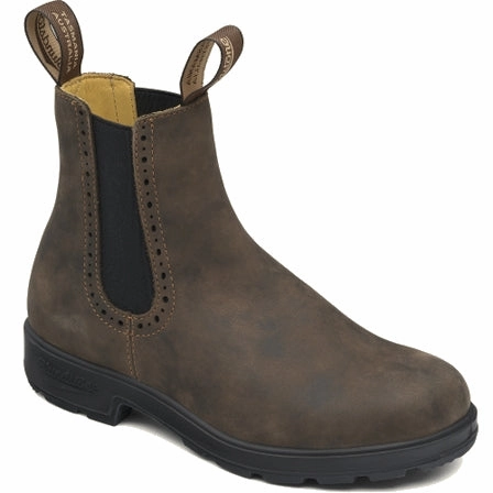 Blundstone Women's 1351 High Top Boot - Rustic Brown Chelsea Boots Men Branded