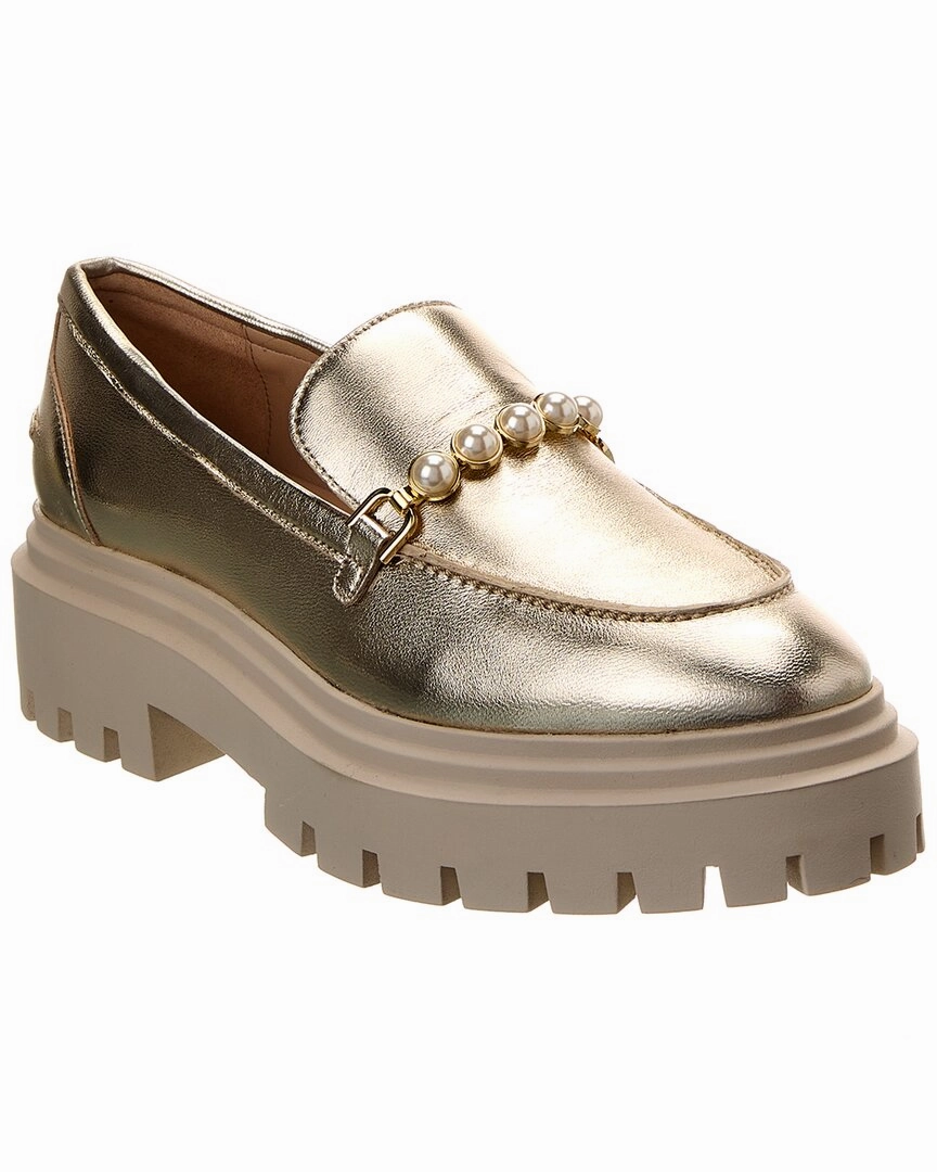 Stuart Weitzman Perla Ulra Lug Leather Loafer Loafers Types