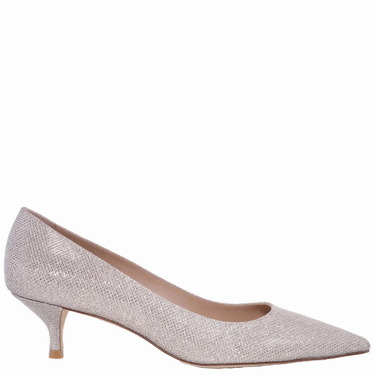 High Heel Purfume Stuart Weitzman Stuart Kitten-Heel Pumps