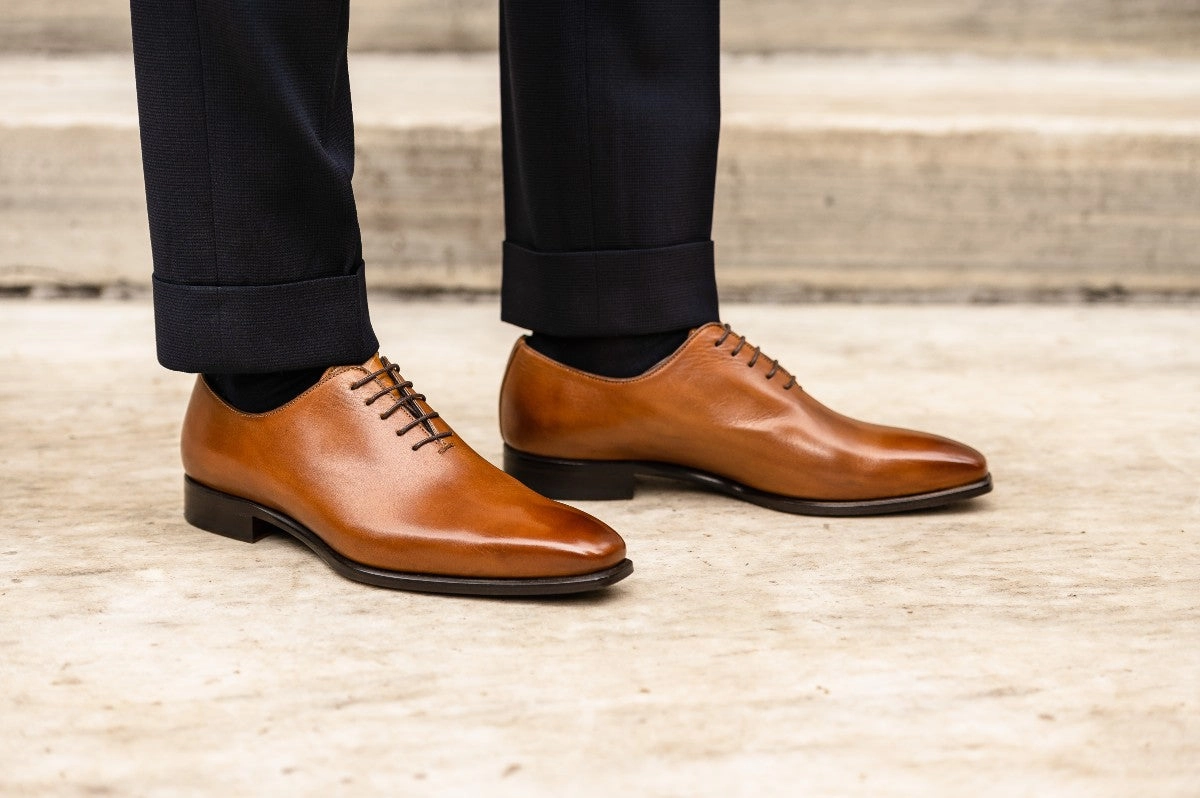 Oxfords Not The Ramses Wholecut Oxford - Cognac Brown