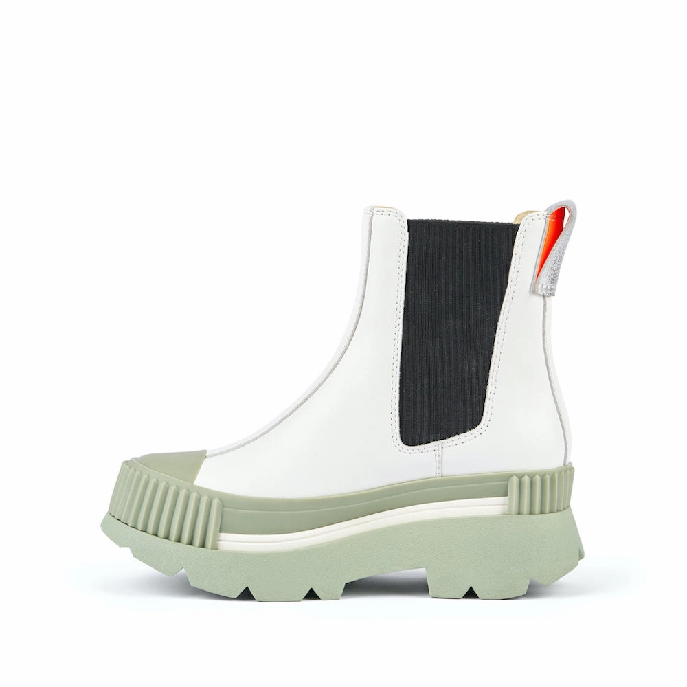 ESKER CHELSEA WHITE Sock Style Chelsea Boots
