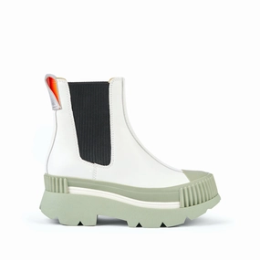 ESKER CHELSEA WHITE Chelsea Boots And Khakis