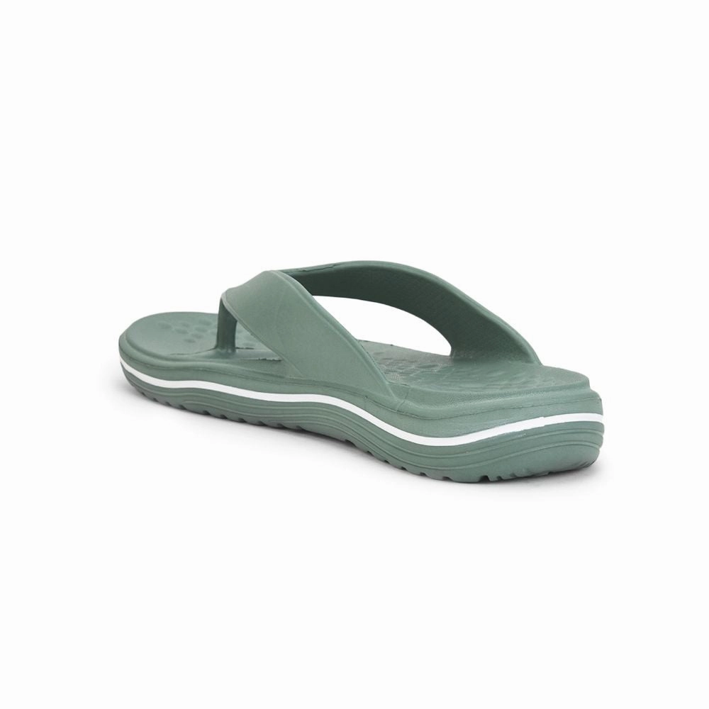 A-HA Casual Green Flip Flop For Men BEACHTIME By Liberty Dupe Flip Flops