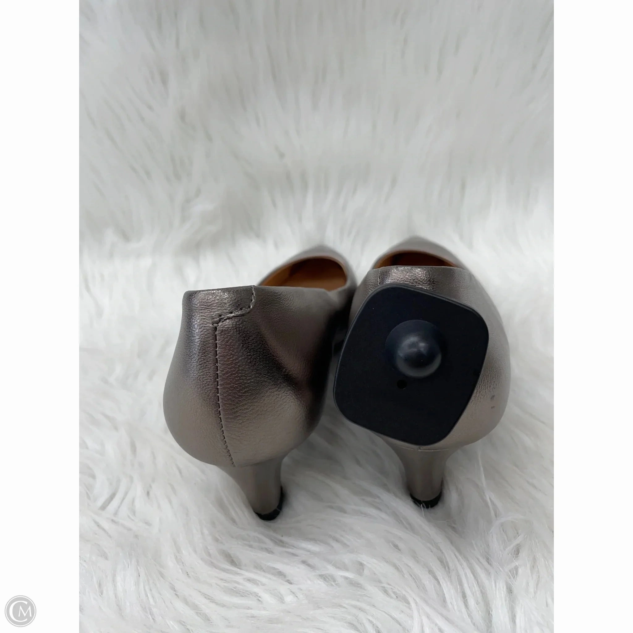 Long Boots High Heels Shoes Heels Kitten By Sofft In Gold, Size: 9