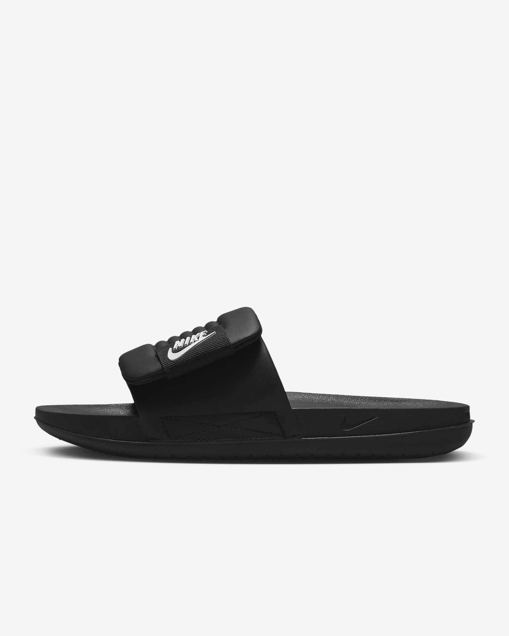 Nike Women's Offcourt Adjust Slides - Black / White Grumpy Bear Slippers