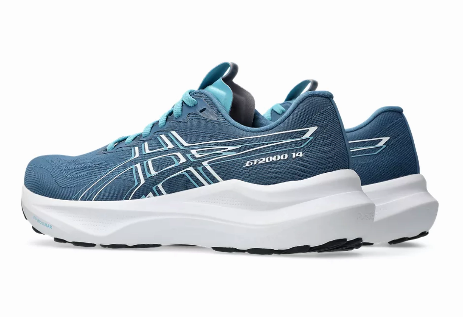 Vintage Trainer Shoes Womens ASICS GT-2000 14- Winter Sea/White