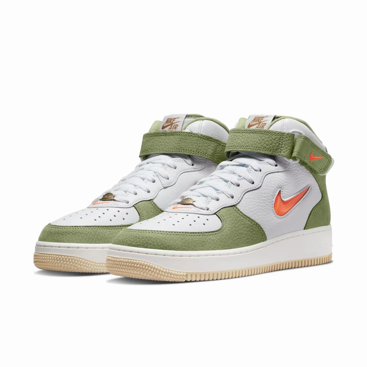 Nike Shoes Release Dates Nike Air Force 1 Mid '07 DQ3505-100 Sneakers Mens  White Leather Shoes HAM340