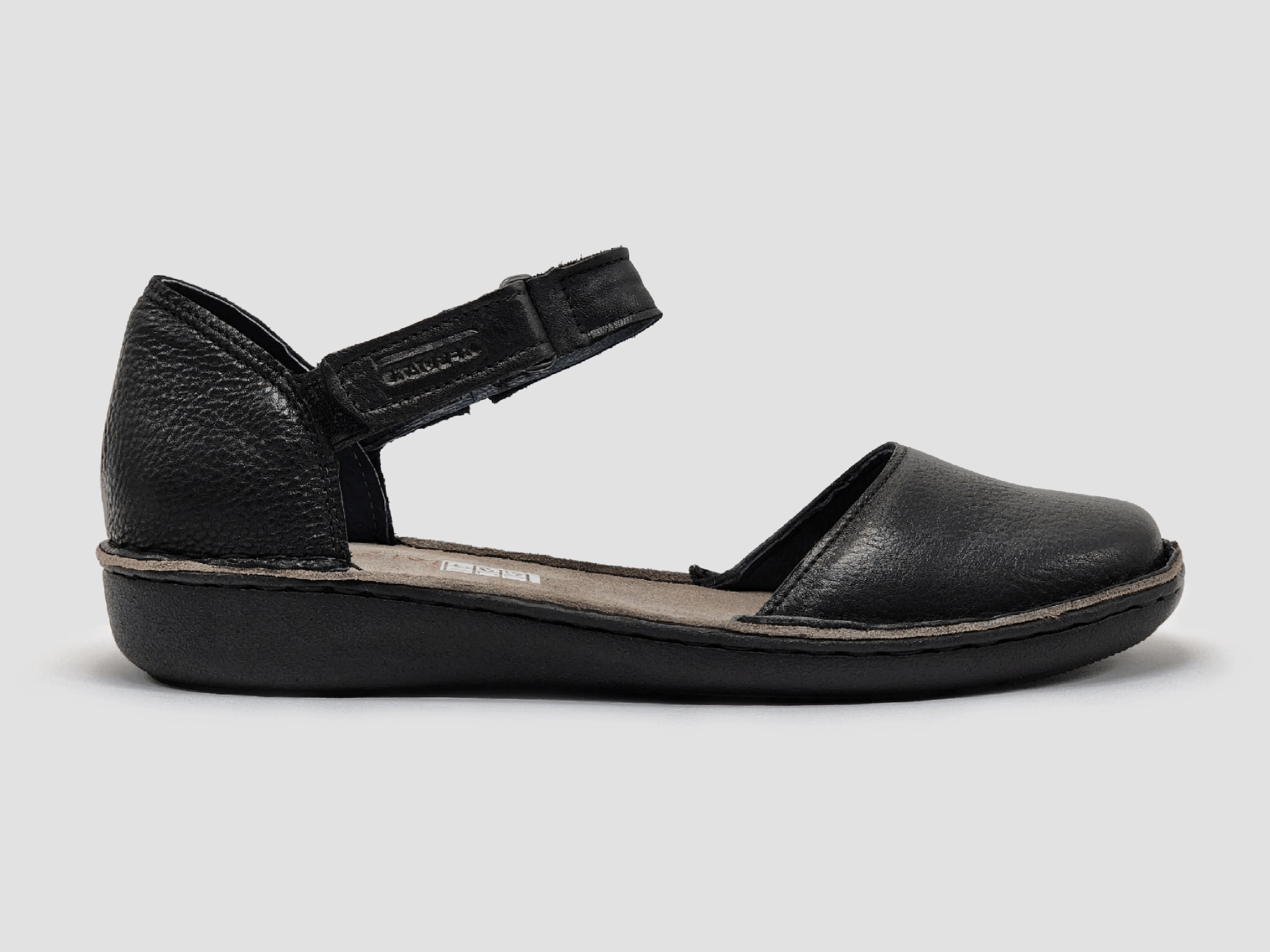 Women's Closed Heel & Toe Leather Sandals Thong Flip Flop Sandals