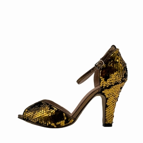 High Heel Shoe Sofa Lola Festive Sequin Heels