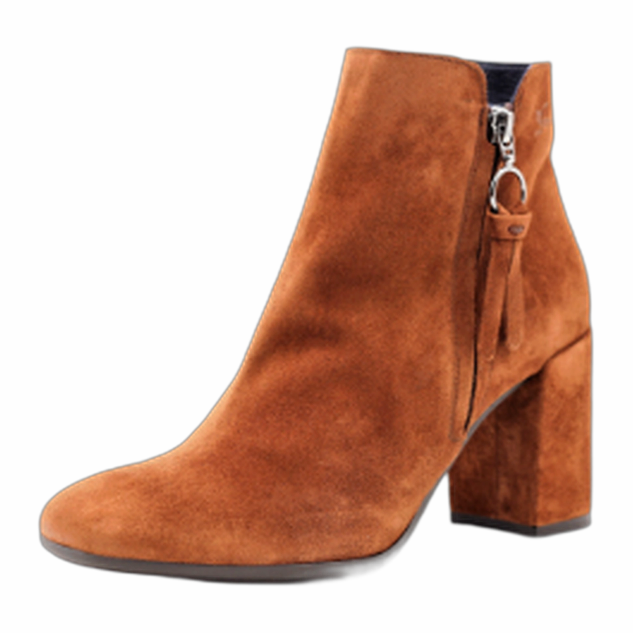 Jade Tassel Heeled Boots Knee High