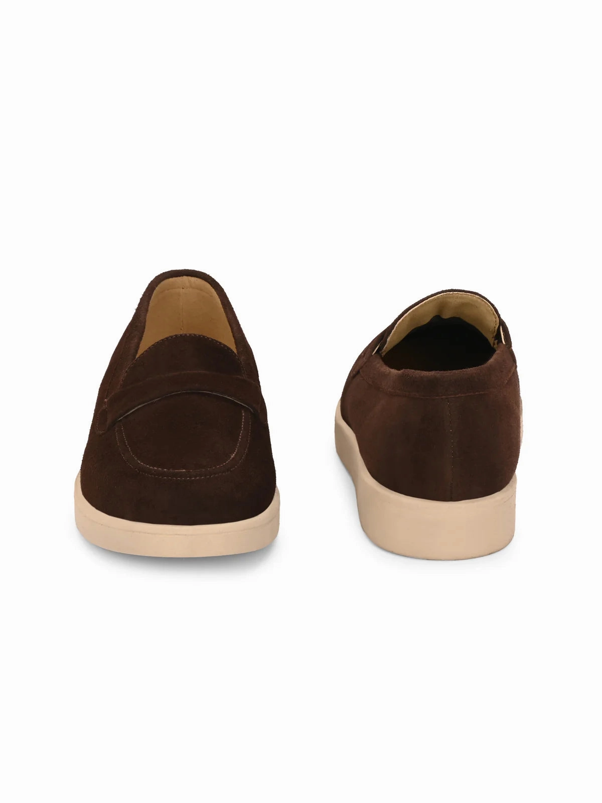 Carlita Suede Leather Loafers Sole Loafers