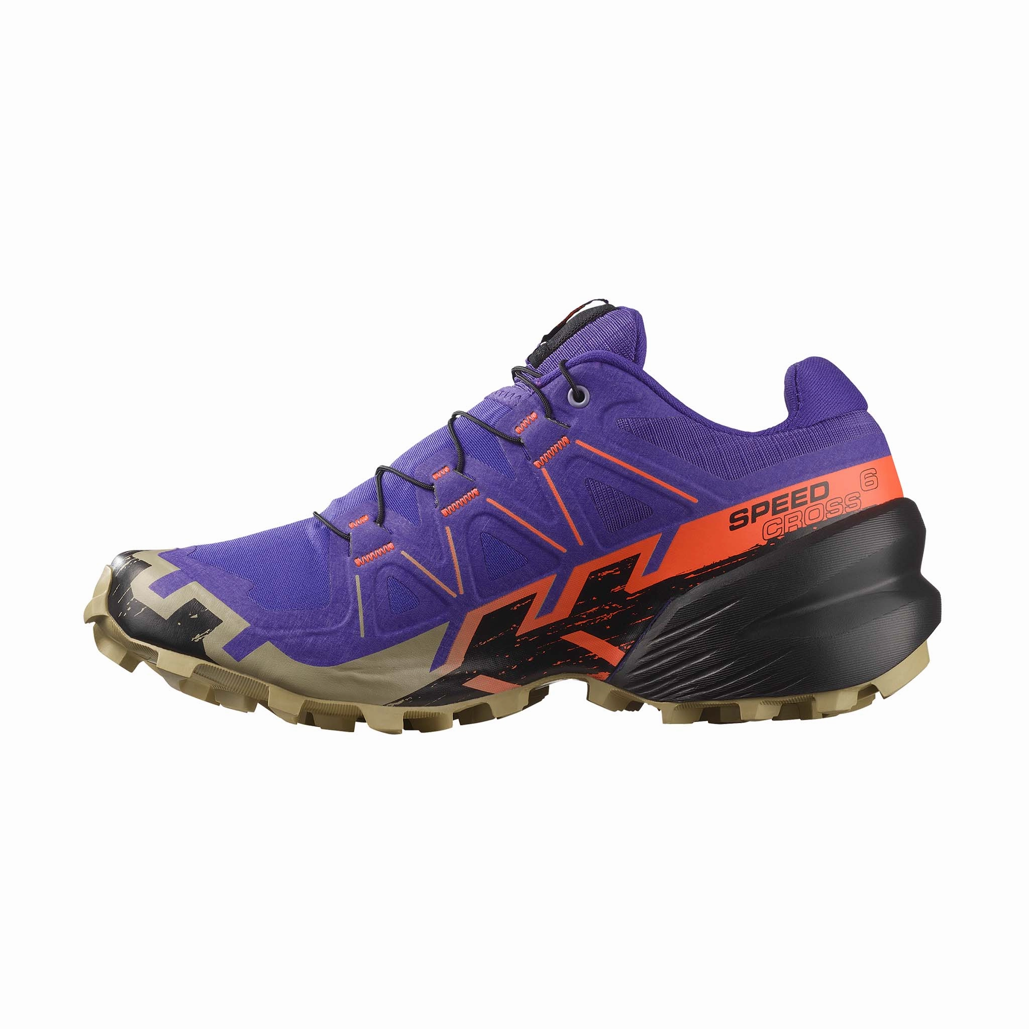 Trail Running Shoes Appalachian Trail Salomon | Women's Speedcross 6 Running Shoes - Liberty/Black/Neon Flame