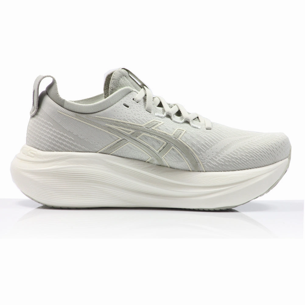 Asics Gel Nimbus 27 Women's Running Shoe - Lake Grey/White Sage Shoes Like Asics Kayano