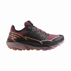 Cleaning Trail Shoes Salomon | Women's Thundercross Running Shoes - Nocturne/Black/Papaya