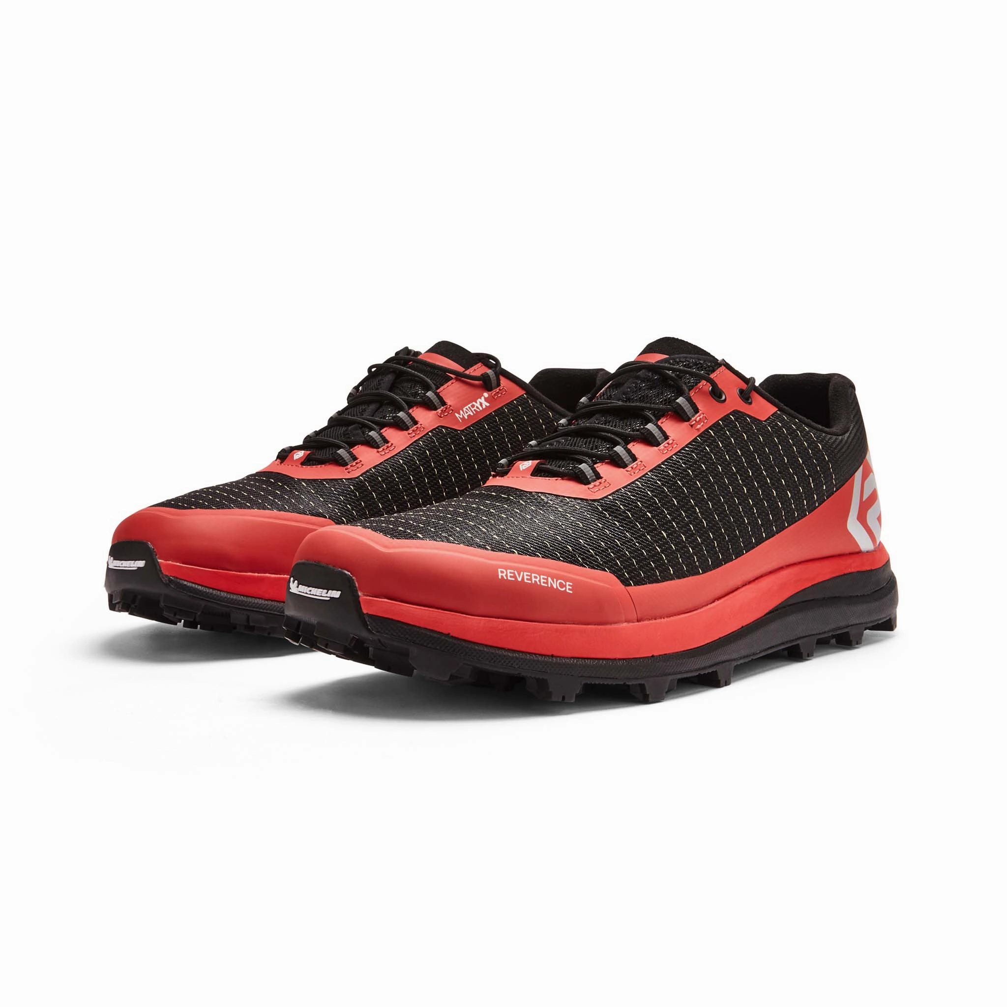 Neutral Trail Running Shoes Reviews Ronhill | Men's Reverence Running Shoes - Black/Red