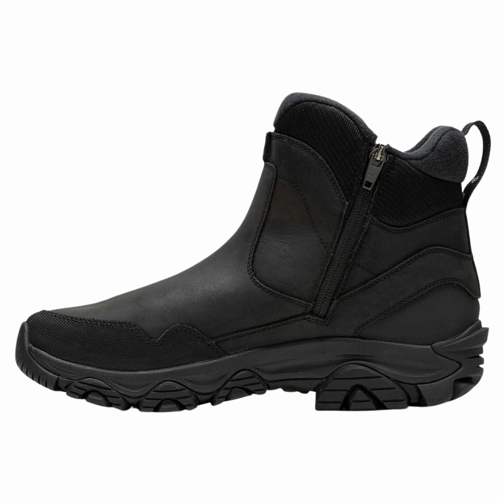 Merrell Coldpack 3 Thermo Tall Zip Waterproof Black Boot (Men's) Anderson Cowgirl Boots