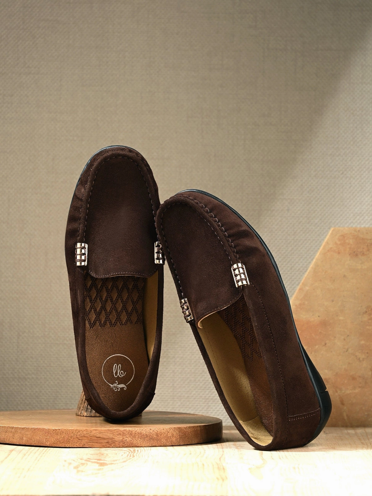 Chelsea Suede Leather Loafers Loafers Albany