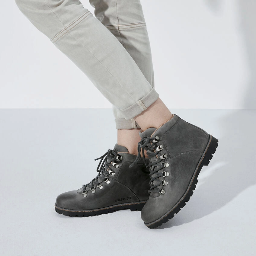 Riding Boots Leather BIRKENSTOCK JACKSON CLASSIC FOOTBED BOOT