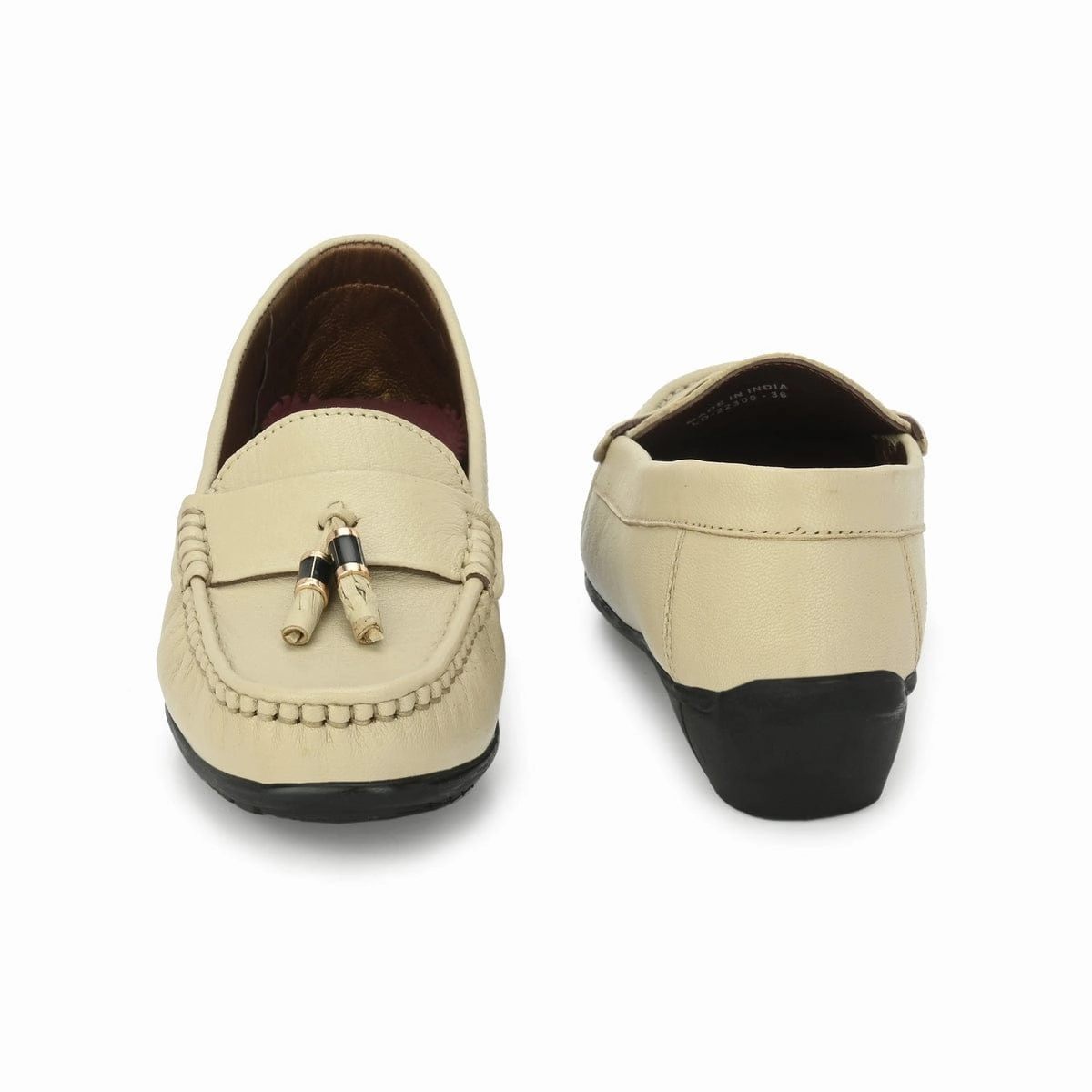 Loafers High Heels Sydney Tassel Leather Loafers