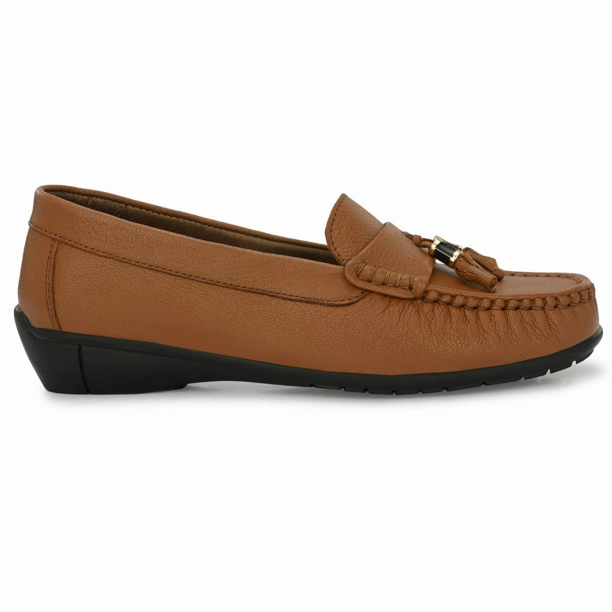 Sydney Tassel Leather Loafers Student Leather Loafers