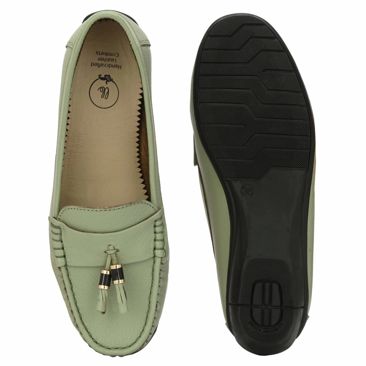 Sydney Tassel Leather Loafers Sanders Loafers