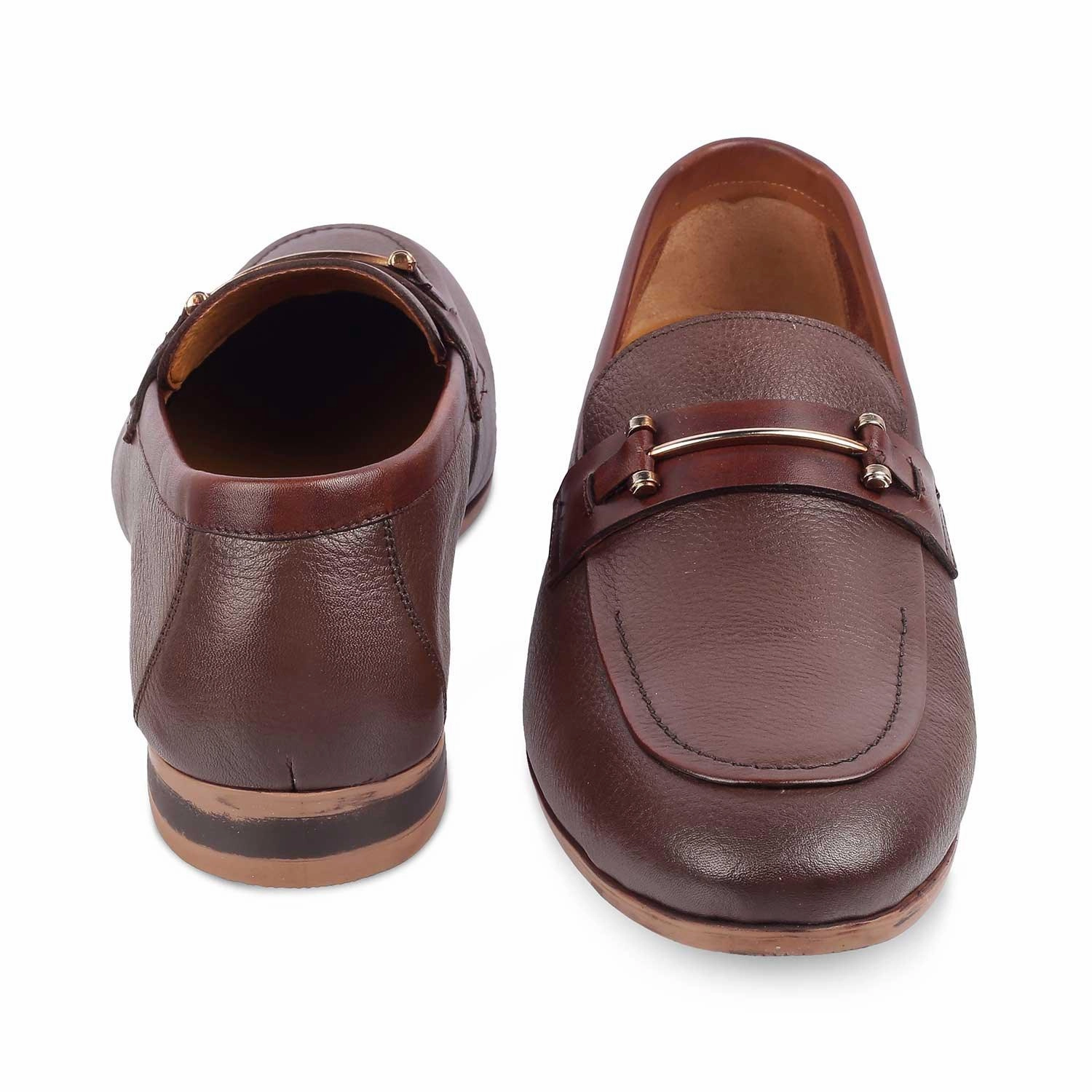 Loafers Macys The Bone Brown Men's Leather Loafers Tresmode